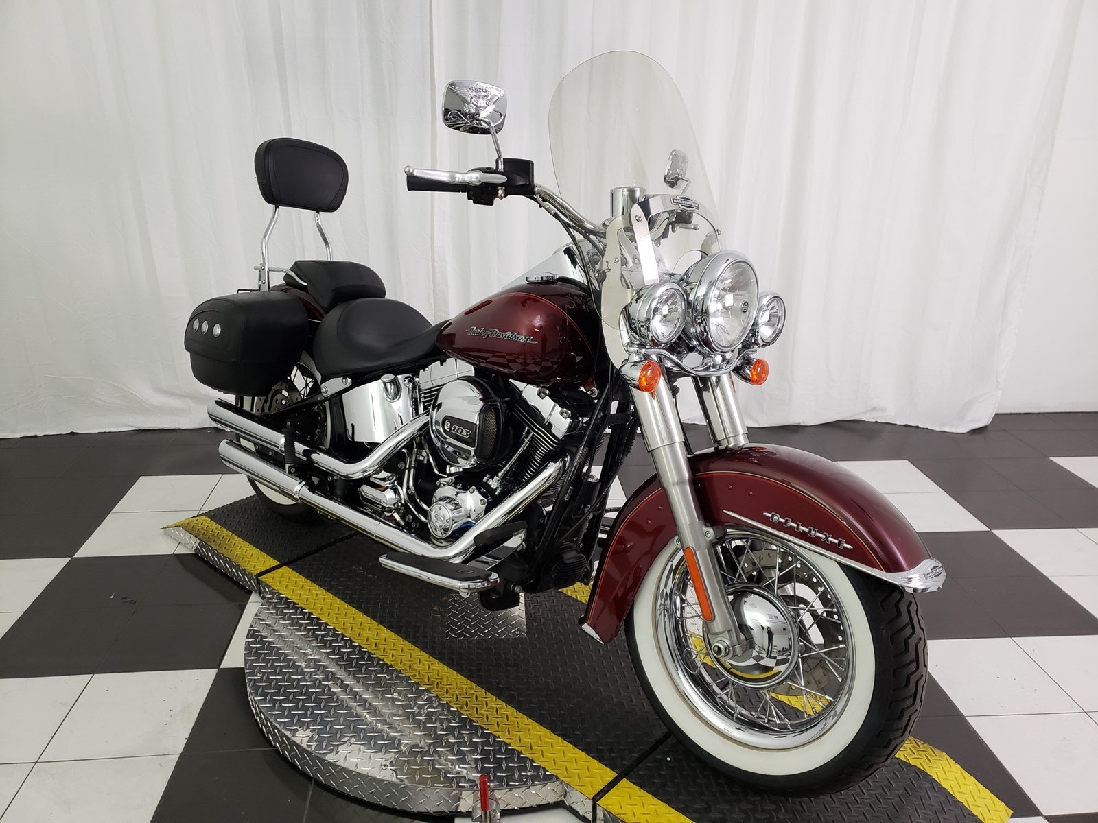 Pre Owned 2016 Harley Davidson Softail Deluxe Flstn Softail In Mesa